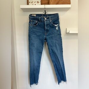 Levi’s Button Down High Rise Denim Jeans